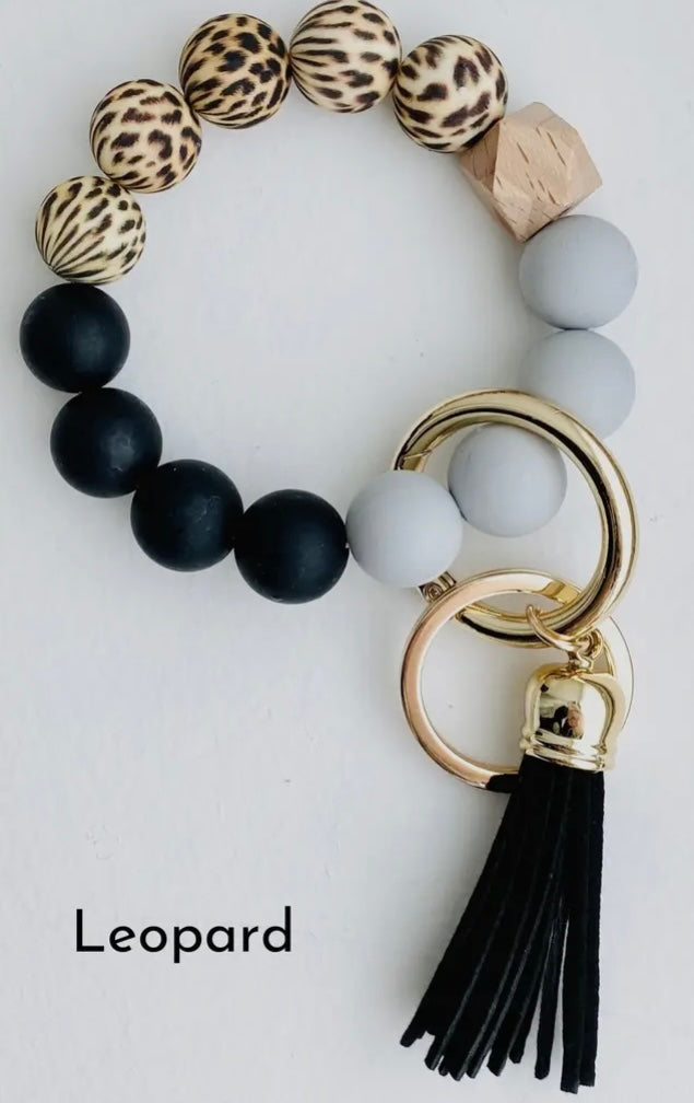 Bangle Keychain - Leopard