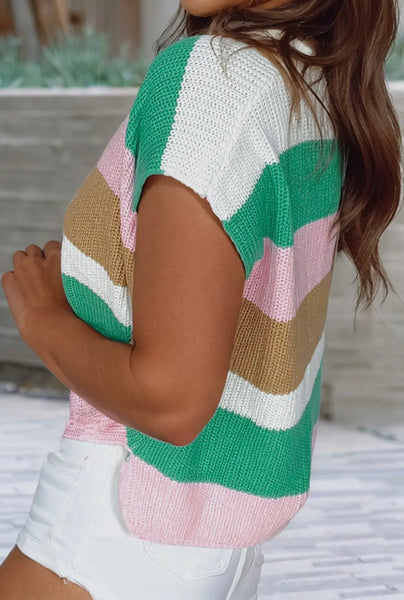 Color Block Sweater