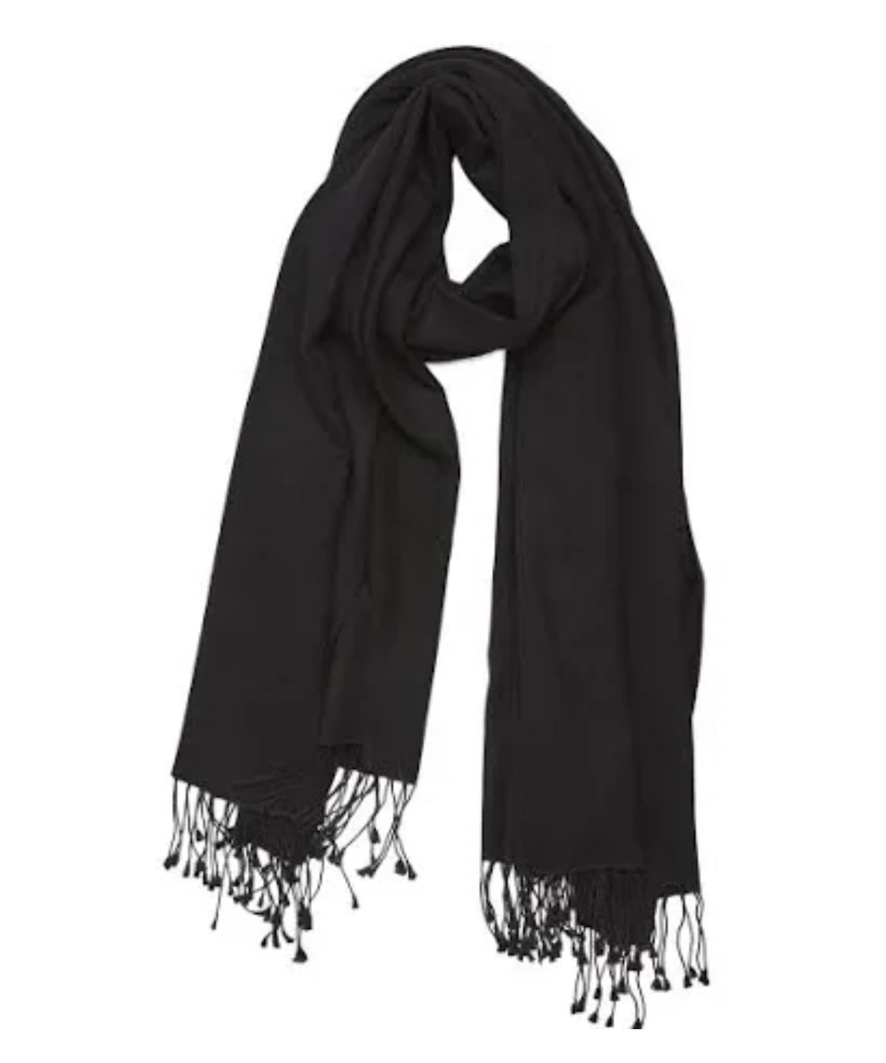Black Pashmina Scarf