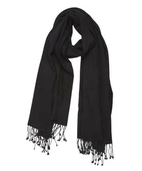 Black Pashmina Scarf