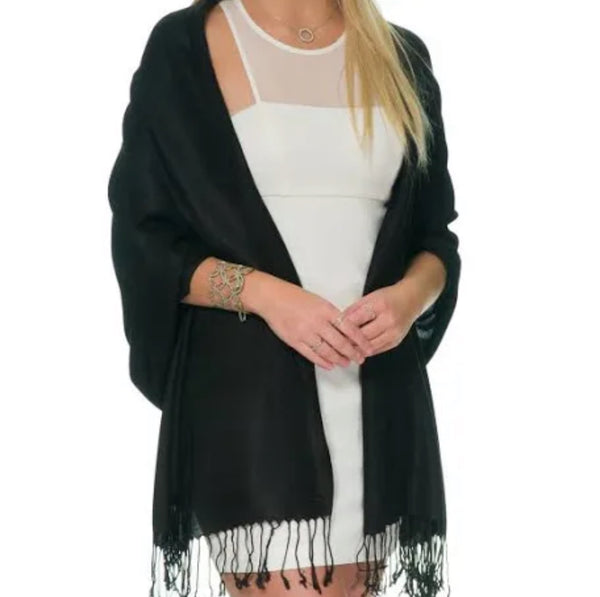 Black Pashmina Scarf
