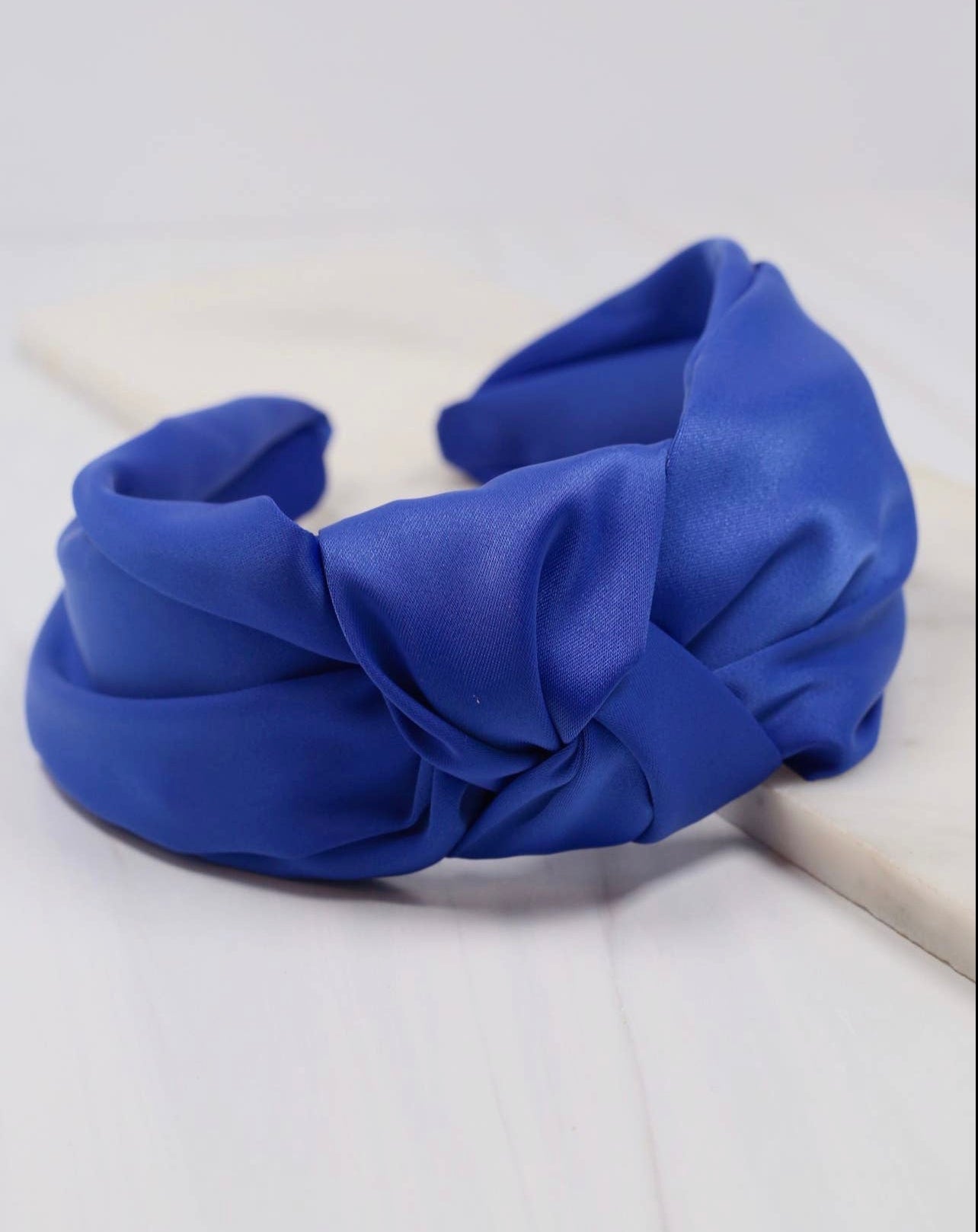 Royal Blue Knot Headband