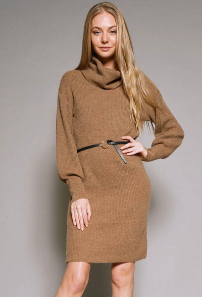 Mocha Sweater Dress