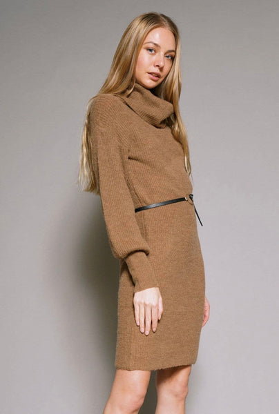 Mocha Sweater Dress