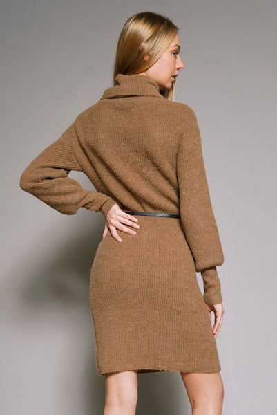 Mocha Sweater Dress
