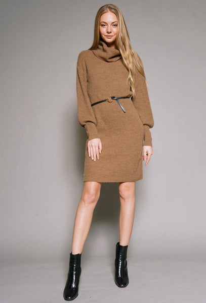 Mocha Sweater Dress