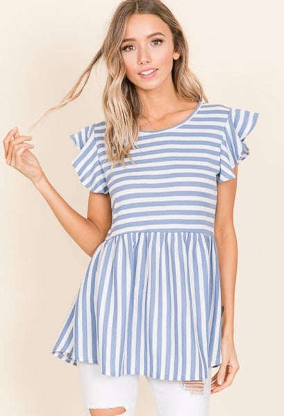 Casual Short Sleeve Top