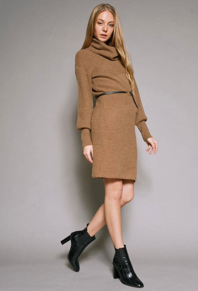 Mocha Sweater Dress