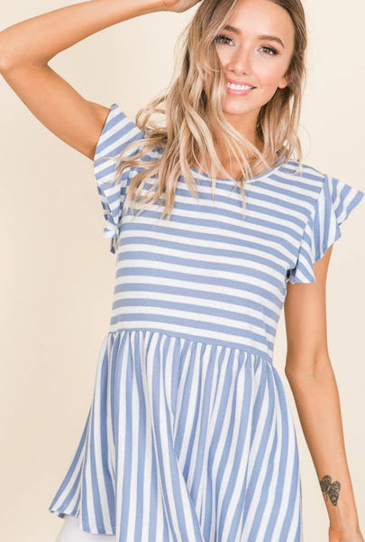 Casual Short Sleeve Top